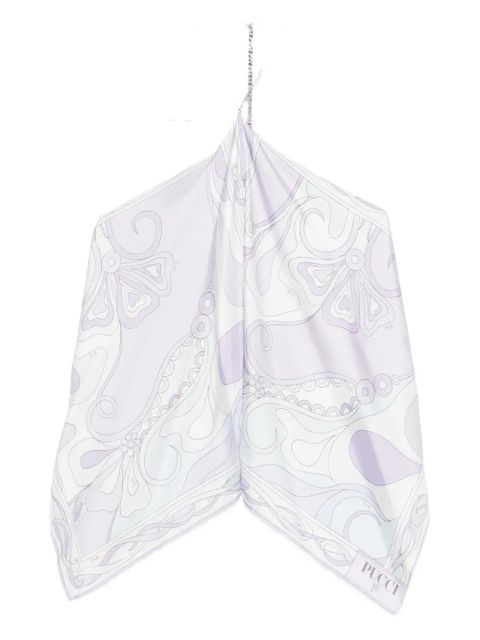 PUCCI chain high-neck top - Purple