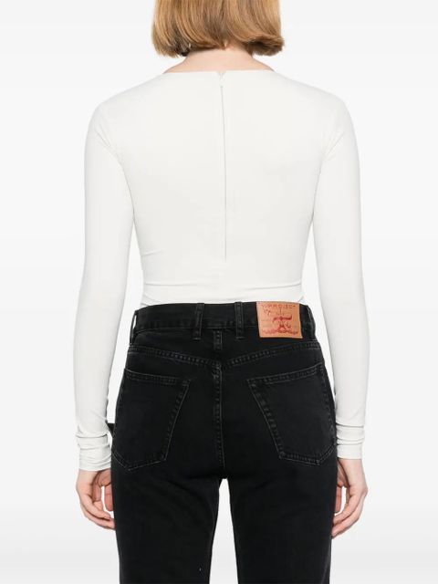 ENTIRE STUDIOS long-sleeved bodysuit - Neutrals