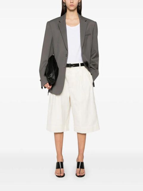 WARDROBE.NYC low-waist shorts - Neutrals - zdjęcie produktu nr 2