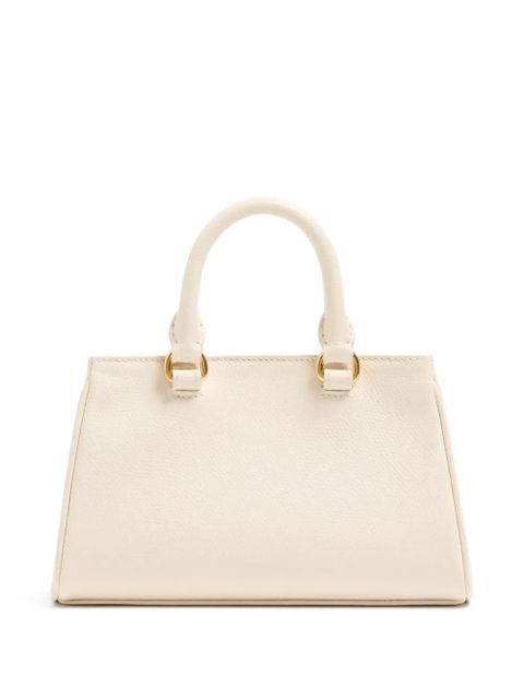 Valentino Garavani mini VLogo Signature bag in grainy calfskin - Neutrals