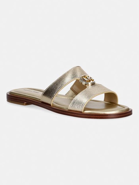 MICHAEL Michael Kors klapki damskie skórzane Erin Flat Sandal - zdjęcie produktu nr 2