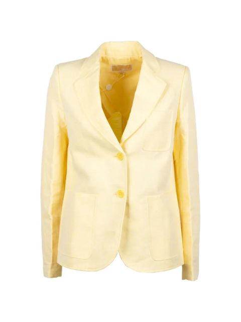 Michael Kors single-breasted blazer - Yellow - zdjęcie produktu nr 1