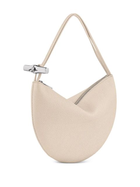 Longchamp small Le Roseau tote bag - Neutrals