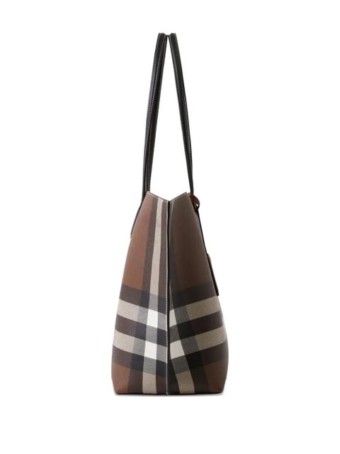 Burberry medium Check tote bag - Brown