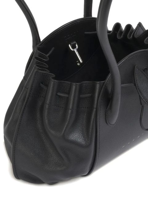 Marni supple leather shopper - Black