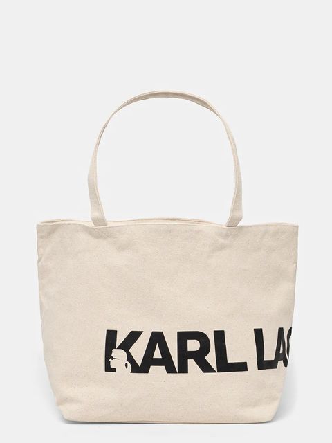 Karl Lagerfeld torebka bawełniana - zdjęcie produktu nr 2