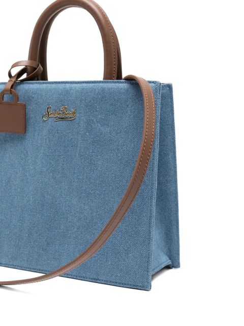 MC2 Saint Barth denim tote bag - Blue
