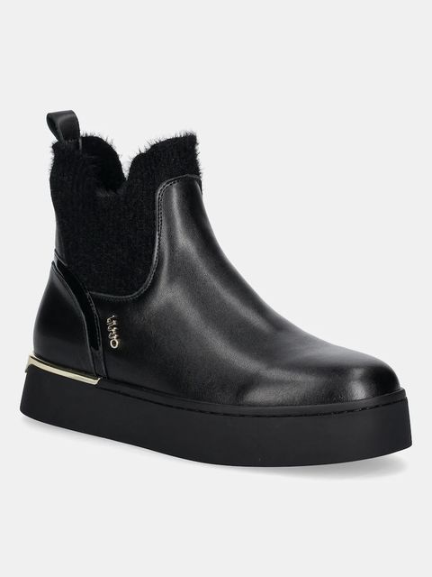 Liu Jo sztyblety PRETTY 09 damskie kolor czarny na platformie BF5067PX53622222 - zdjęcie produktu nr 1