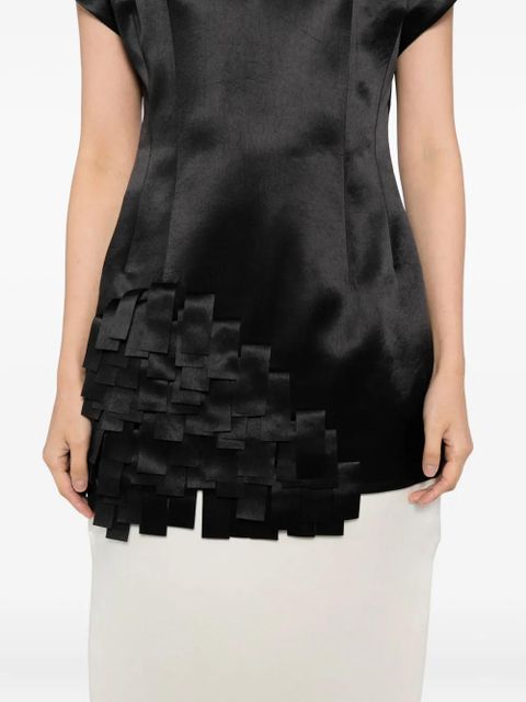 A.W.A.K.E. Mode rectangle-detail top - Black