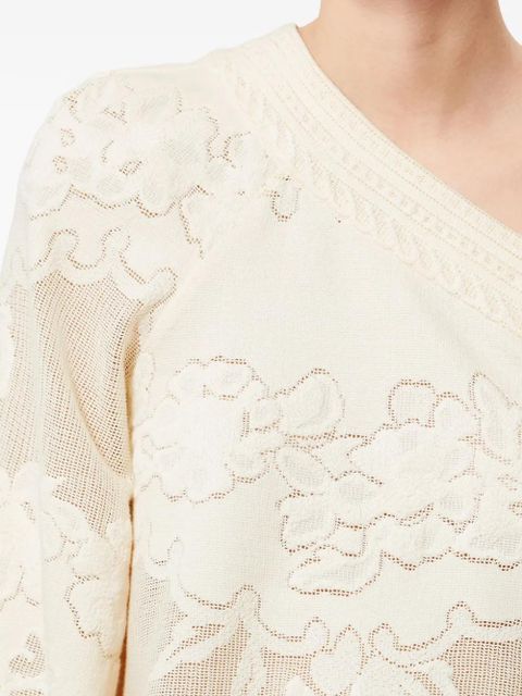 ISABEL MARANT Shilo asymmetric top - Neutrals