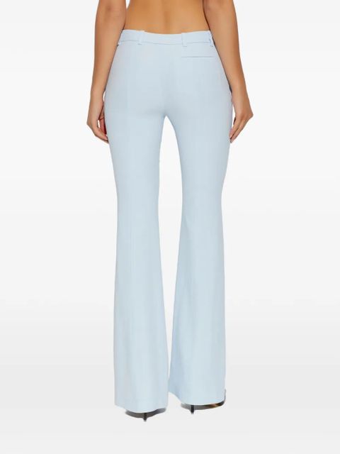 Alexander McQueen concealed-fastening trousers - Blue