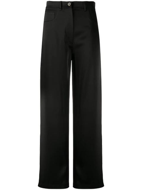 Nanushka wide-leg trousers - Black - zdjęcie produktu nr 1