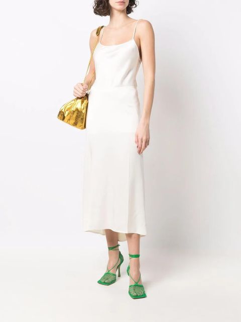 Victoria Beckham V-back slip top - Neutrals - zdjęcie produktu nr 2