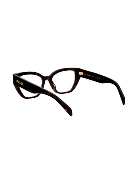 Prada Eyewear cat-eye glasses - Brown