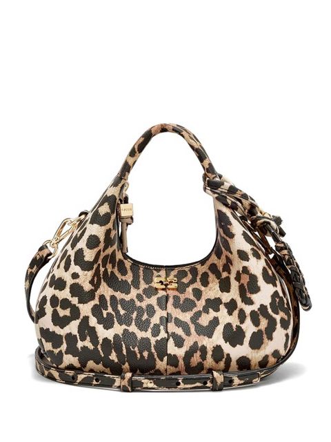 GANNI leopard-print tote bag - Neutrals - zdjęcie produktu nr 1