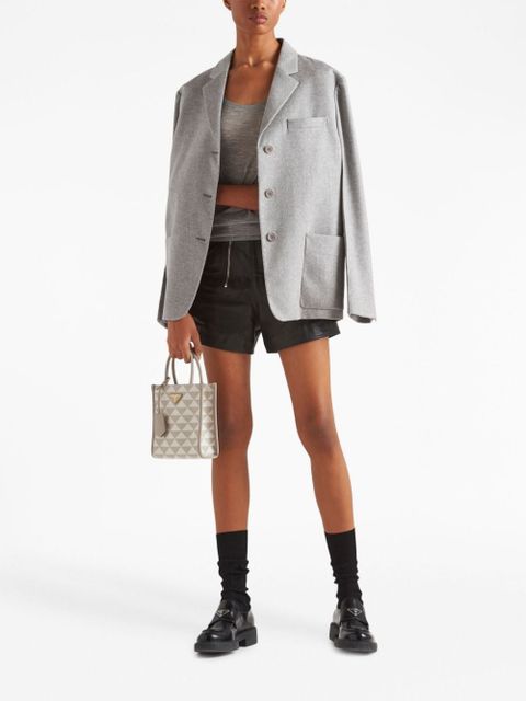 Prada single-breasted cashmere blazer - Grey - zdjęcie produktu nr 2