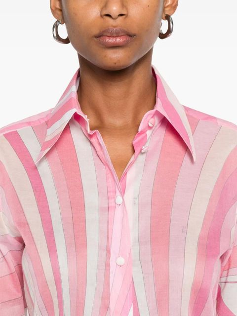 PUCCI cotton shirt - Pink