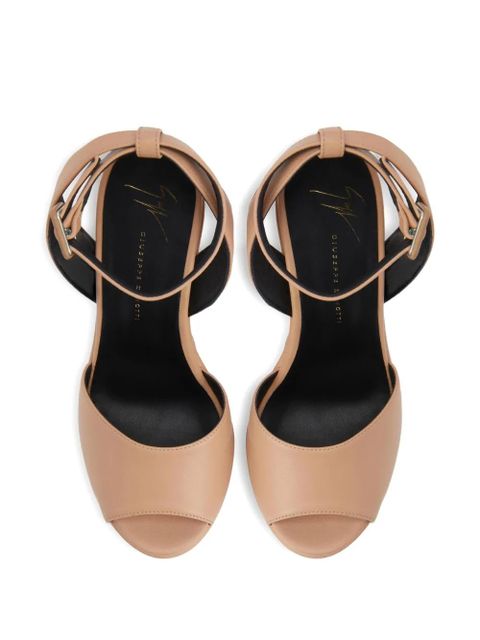 Giuseppe Zanotti 170mm Tarifa platform sandals - Pink - zdjęcie produktu nr 2