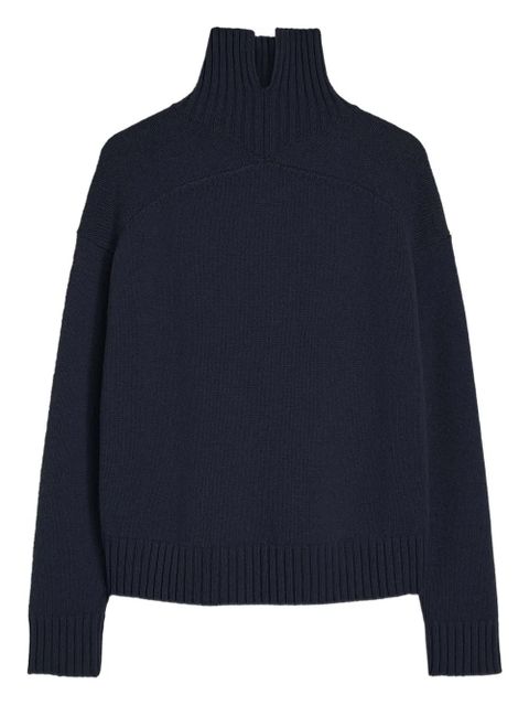 Jil Sander high-neck jumper - Blue
