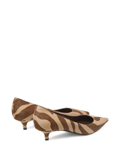 Jimmy Choo Amelia zebra-print pumps - Brown