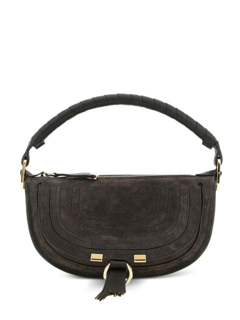 Chloé mini Marcie shoulder bag - Brown - zdjęcie produktu nr 1