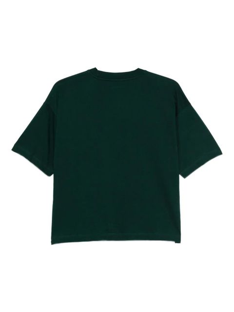Carhartt WIP logo-embroidered cropped T-shirt - Green - zdjęcie produktu nr 2