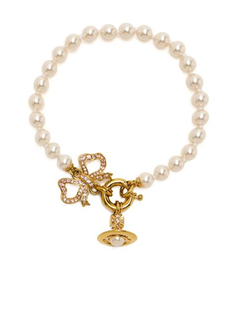 Vivienne Westwood Sheryl Pearl bracelet - Gold - zdjęcie produktu nr 1