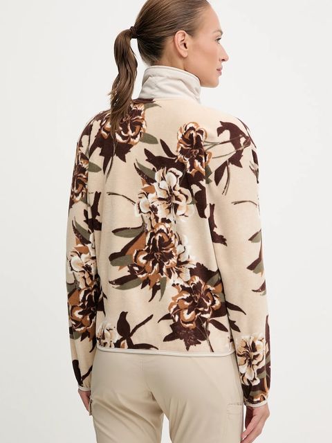 Columbia bluza outdoorowa Sequoia Grove damska kolor beżowy wzorzysta 2136204 - zdjęcie produktu nr 2