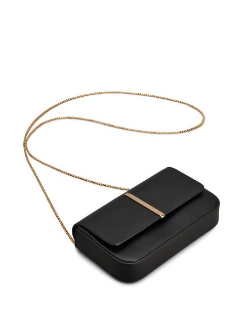 Tod's logo-plaque mini bag - Black