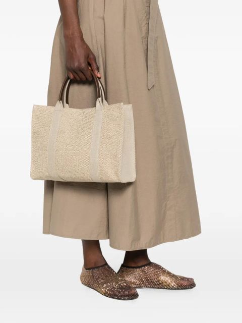 The Row Georgia woven tote bag - Neutrals - zdjęcie produktu nr 2