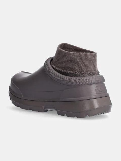 UGG kalosze Tasman X damskie kolor brązowy na płaskim obcasie ocieplone 1125730-TCLD