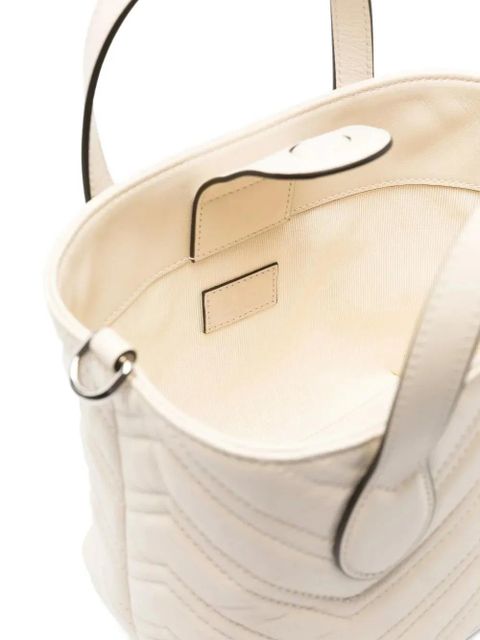 Gucci small GG Marmont tote bag - Neutrals