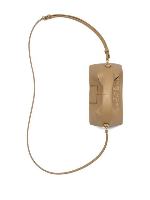 Marc Jacobs The sack top-handle micro tote bag - Brown