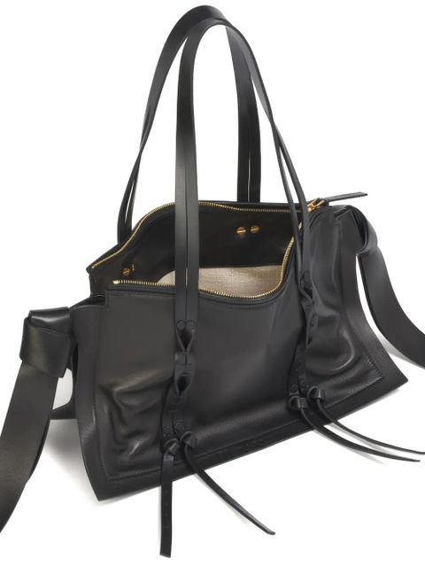 Marni knotted-ties shoulder bag - Black