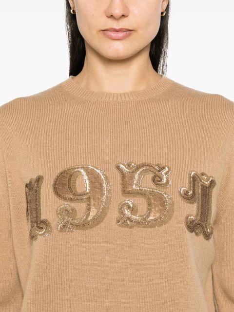 Max Mara Plata sweater - Brown