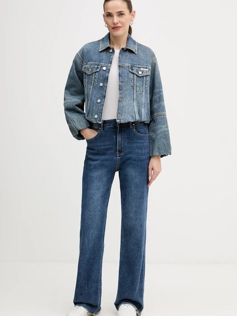 Calvin Klein Jeans kurtka jeansowa bawełniana - zdjęcie produktu nr 1