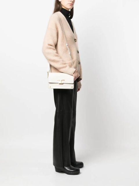 Tod's T Timeless leather shoulder bag - White - zdjęcie produktu nr 2