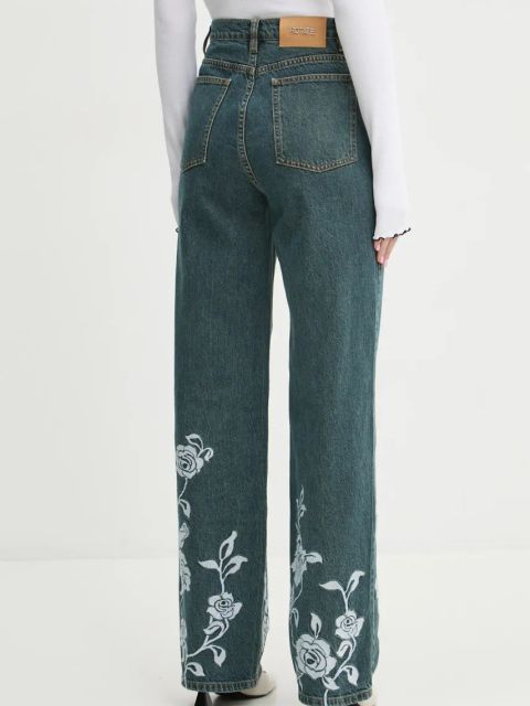 Rotate jeansy damskie high waist 1139143048