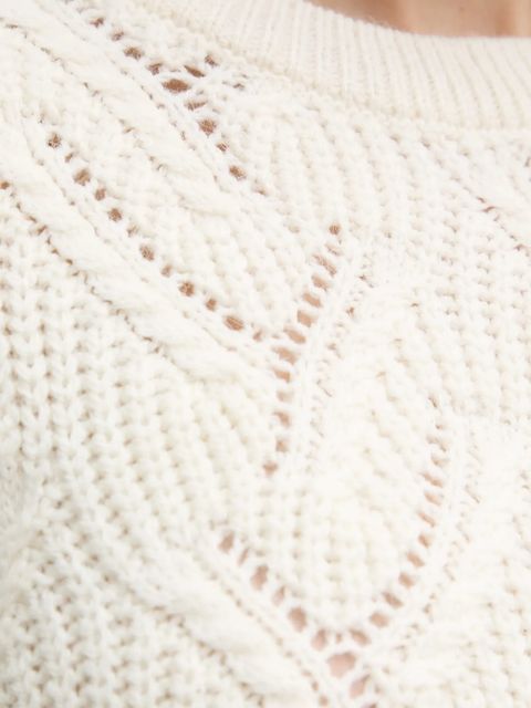 Morgan sweter damski kolor beżowy MAMA