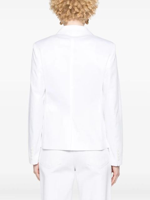 Max Mara Sarnico single-breasted blazer - White