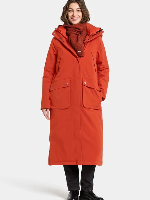 Didriksons kurtka przeciwdeszczowa MELODY kolor pomarańczowy przejściowa 505851 - zdjęcie produktu nr 1