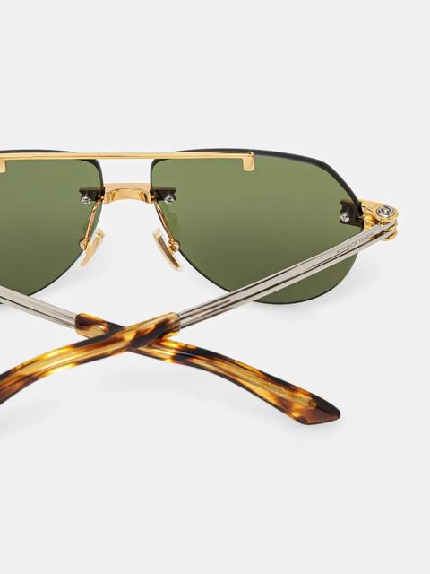 Bottega Veneta okulary kolor złoty BV1342S - zdjęcie produktu nr 2