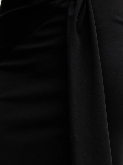 Sandro Ferrone sukienka kolor czarny midi rozkloszowana S23YBFBOMBO - zdjęcie produktu nr 2