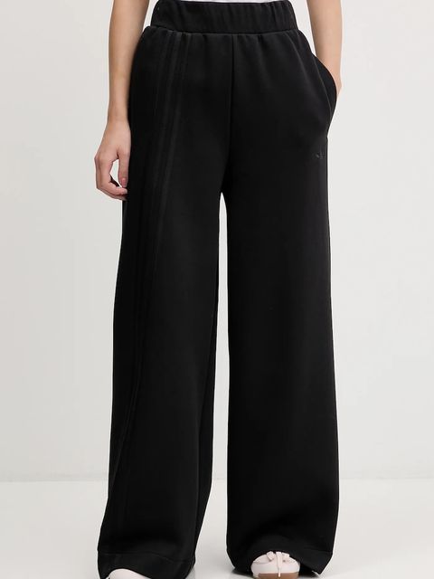 adidas Originals spodnie dresowe 3 Stripes damskie kolor czarny gładkie JX2733 - zdjęcie produktu nr 1