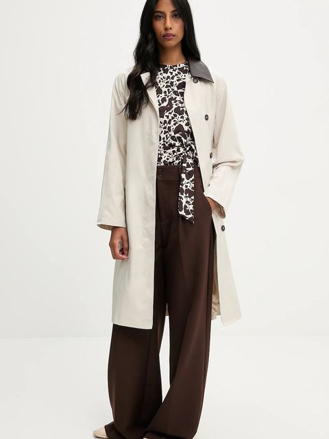 Answear.LAB trencz kolor beżowy - zdjęcie produktu nr 2