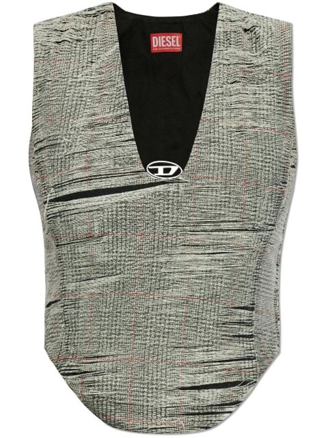 Diesel De-Laris top - Grey