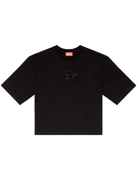 Diesel T-Rowy-Od cotton T-shirt - Black - zdjęcie produktu nr 1