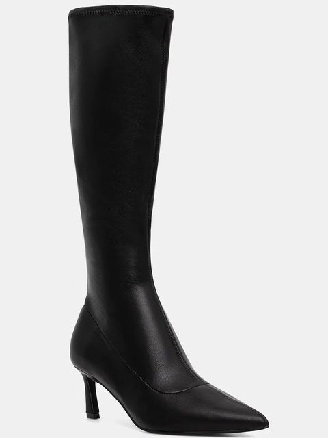 Steve Madden kozaki Leisured damskie kolor czarny na szpilce 11003500 - zdjęcie produktu nr 1