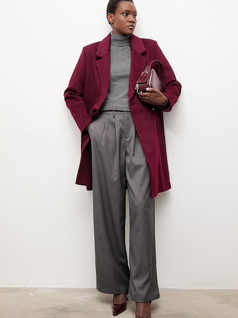 Answear Lab sweter z kaszmirem kolor szary lekki z golfem