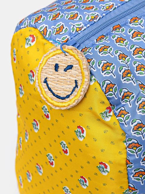 women'secret torba plażowa kolor niebieski 3062335